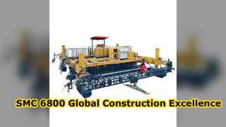 SMC 6800 Slipform Slipform Paver Construction Overseas Construction